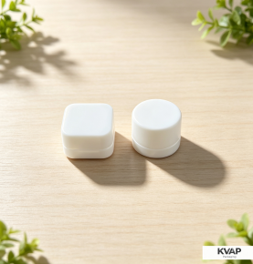 White 5g Child Resistant Concentrate Glass Jars  - 副本 - 副本 - 副本
